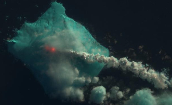 bristol island volcano