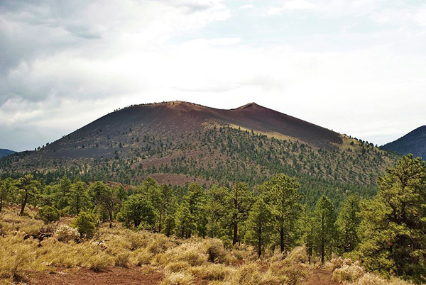 Sunset crater